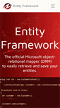 Mobile Screenshot of entityframework.net
